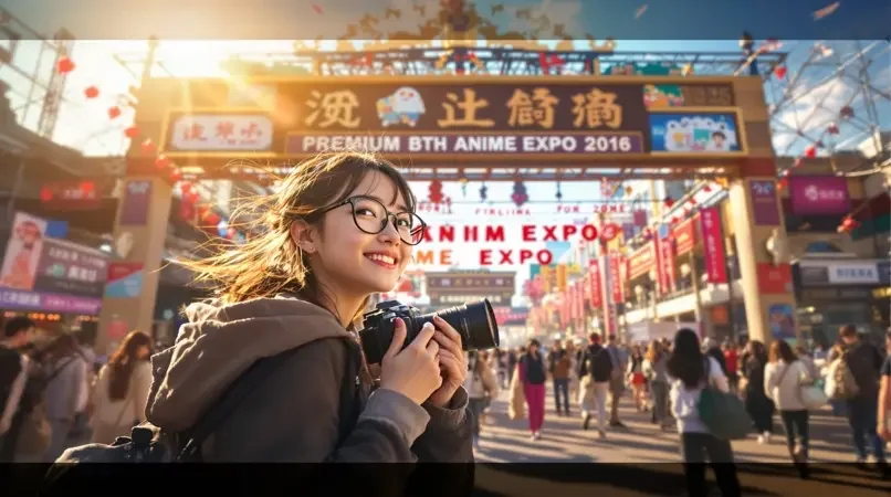 二次元握手会：porn视频的漫展vlog高清封面